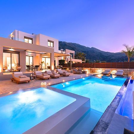 Minoas Villas Heated Pool Kurnász Kültér fotó