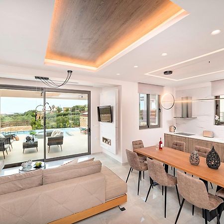 Minoas Villas Heated Pool Kurnász Kültér fotó
