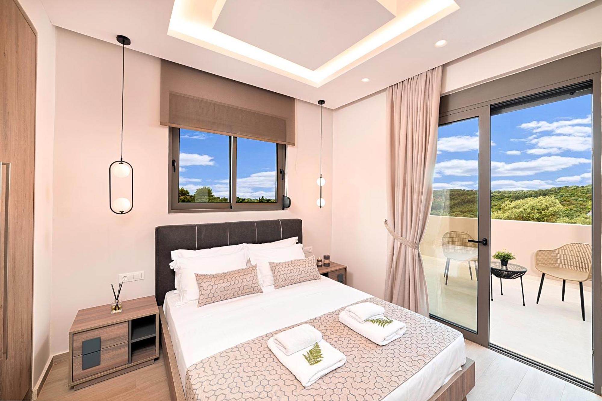 Minoas Villas Heated Pool Kurnász Kültér fotó