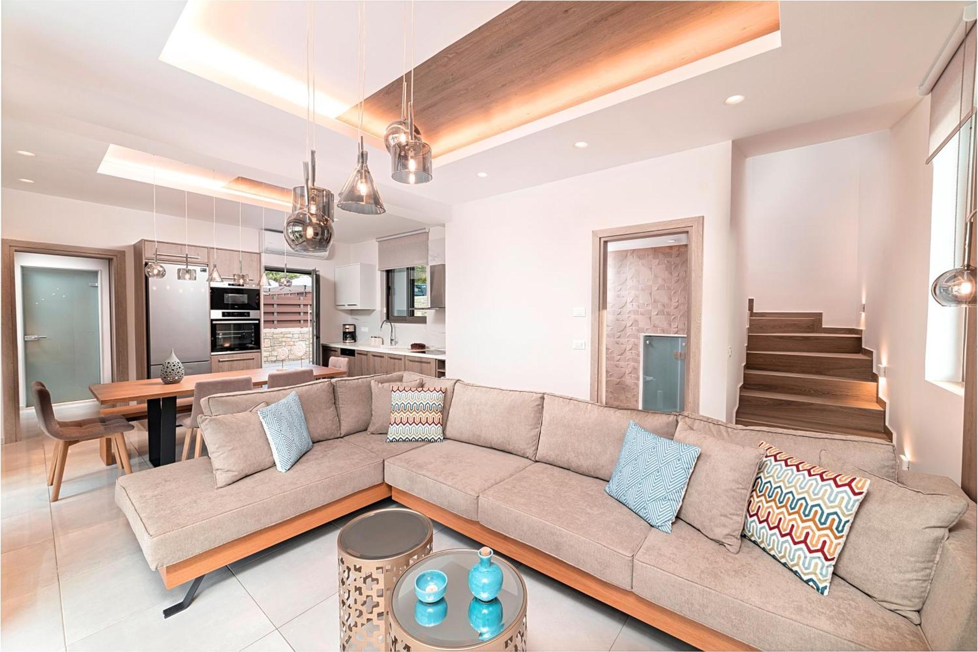 Minoas Villas Heated Pool Kurnász Kültér fotó